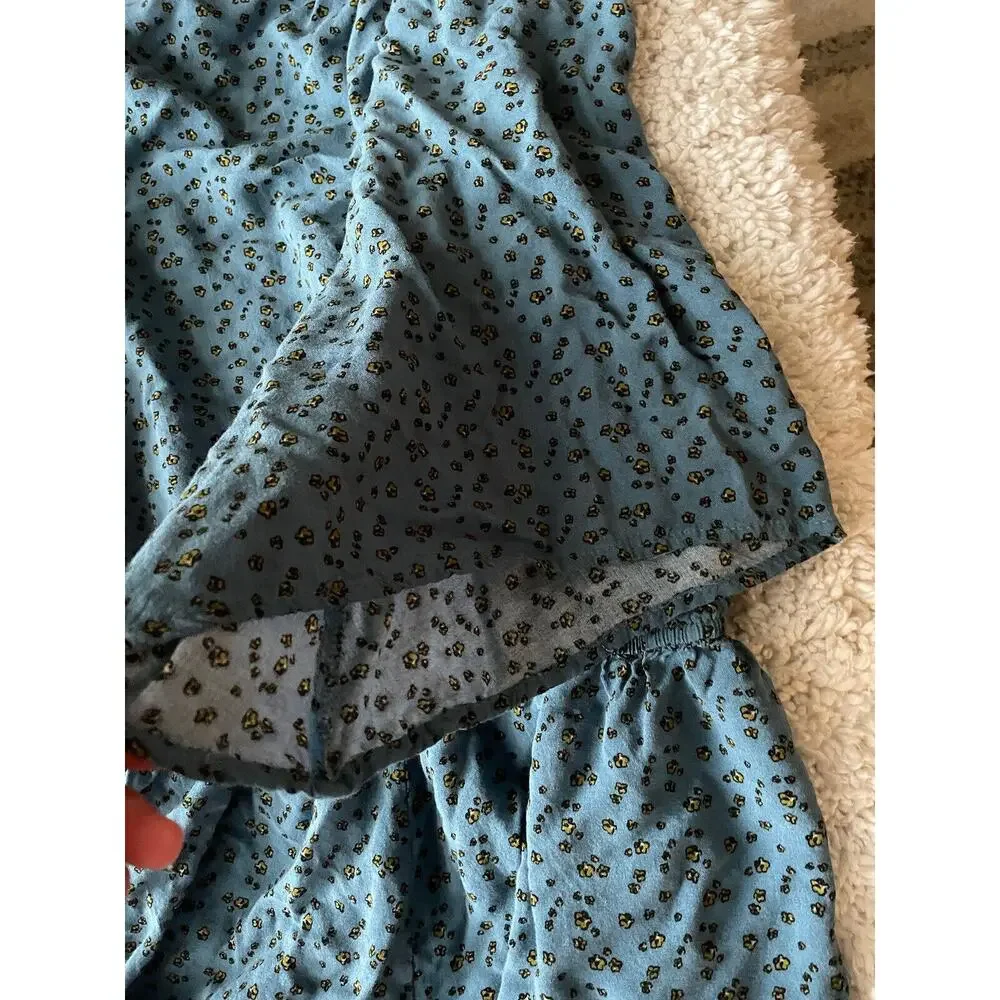 Natural Life Women’s Sz. S Sea Green Floral One Pc. Romper. Great Outfit - Picture 11 of 11